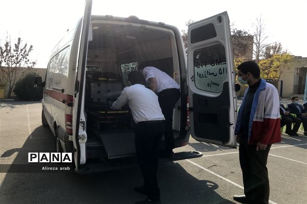 بیست و سومین مانور سراسری زلزله در ورامین