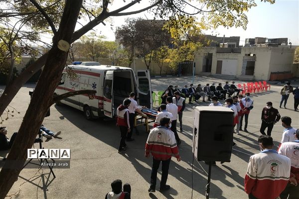 بیست و سومین مانور سراسری زلزله در ورامین