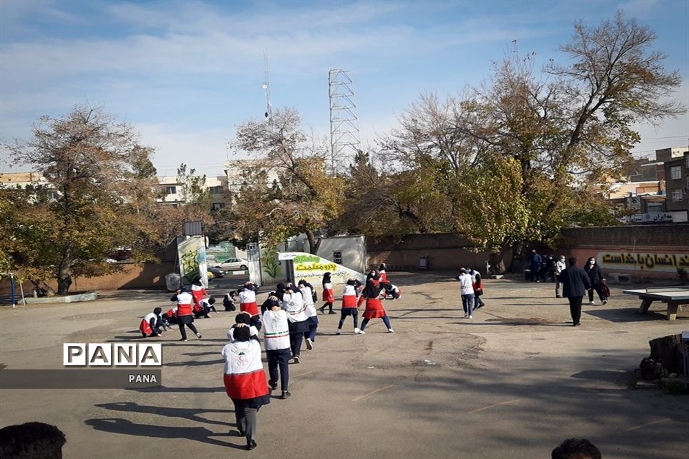 بیست و سومین مانور سراسری زلزله در ارومیه