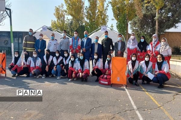 بیست و سومین مانور سراسری زلزله در بهارستان دو