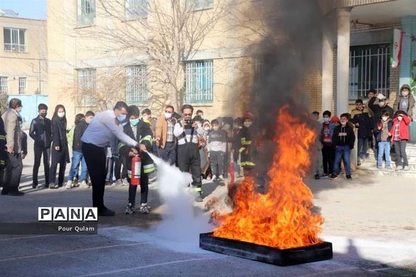 مانور سراسری زلزله مجموعه سما شیروان