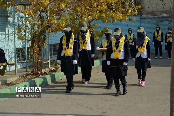 برگزاری مانور زلزله و ایمنی در مدارس منطقه ۲ تهران