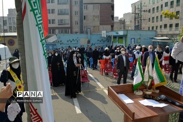 برگزاری مانور زلزله و ایمنی در مدارس منطقه ۲ تهران