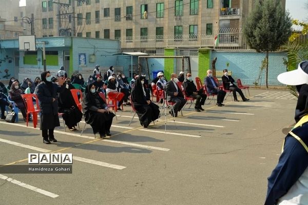 برگزاری مانور زلزله و ایمنی در مدارس منطقه ۲ تهران