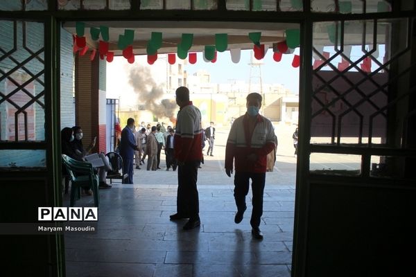 مانور سراسری زلزله و ایمنی در مدارس بوشهر