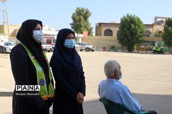 مانور سراسری زلزله و ایمنی در مدارس بوشهر