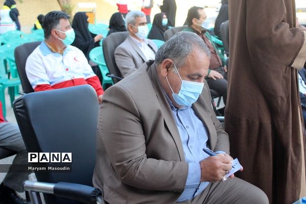 مانور سراسری زلزله و ایمنی در مدارس بوشهر