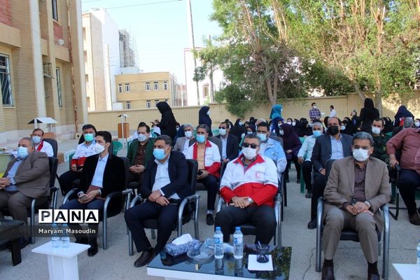 مانور سراسری زلزله و ایمنی در مدارس بوشهر