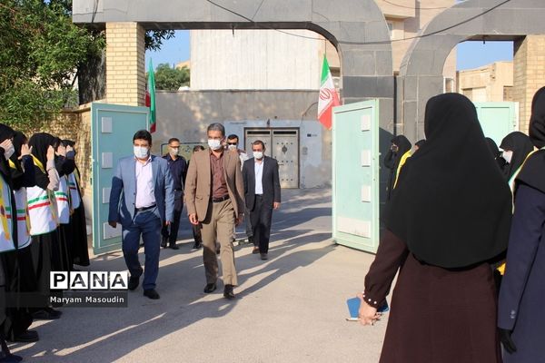 مانور سراسری زلزله و ایمنی در مدارس بوشهر
