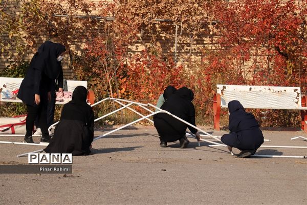 بیست و سومین مانور سراسری زلزله در تبریز (۱)
