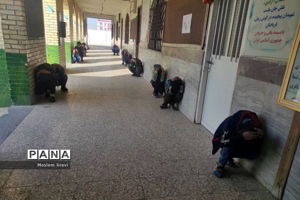 بیست و سومین مانور زلزله و ایمنی در مدارس دیلم