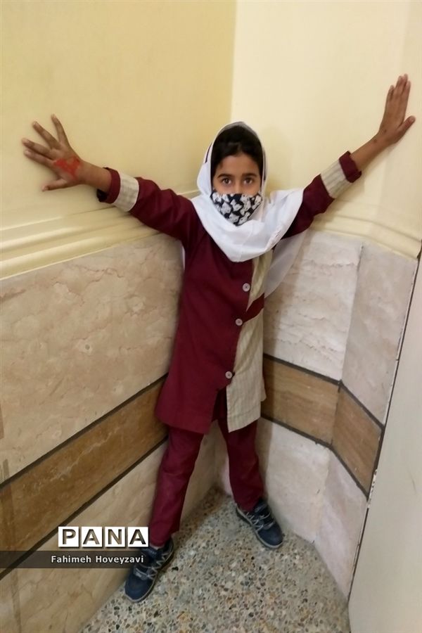 مانور زلزله در مدارس شهرستان حمیدیه