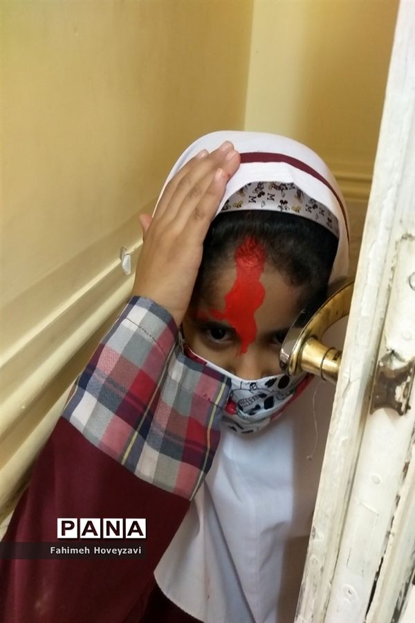 مانور زلزله در مدارس شهرستان حمیدیه