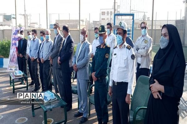 مانور زلزله و ایمنی در مدارس دشتستان