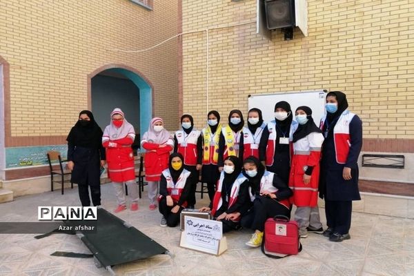 مانور زلزله و ایمنی در مدارس دشتستان