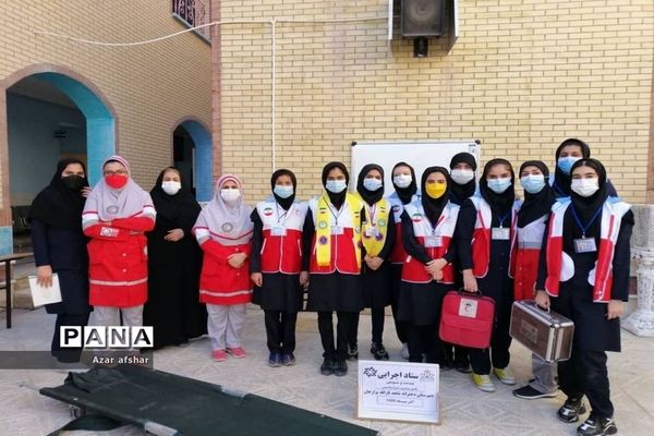 مانور زلزله و ایمنی در مدارس دشتستان