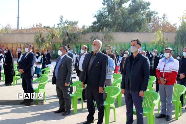 مانور زلزله و ایمنی در دبیرستان امامت قم
