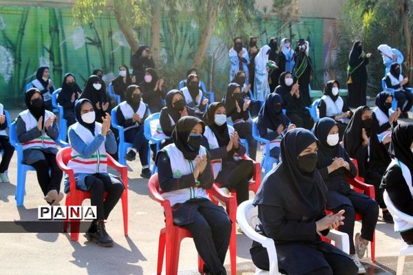 مانور زلزله و ایمنی در دبیرستان امامت قم