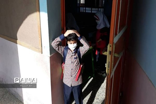 مانور زلزله و ایمنی در مدارس منطقه بردخون