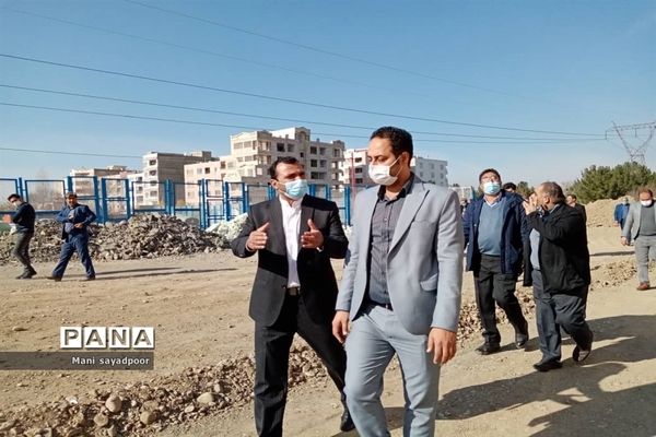 بازدید از پروژه‌های عمرانی شهر مشکین دست توسط شهردار مشکین دشت کرج