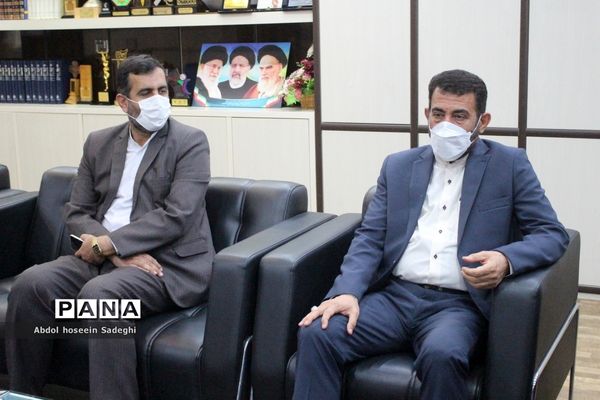 دیدار مدیرکل کمیته امداد خمینی(ره) استان بوشهر با مدیرکل جدید آموزش و پرورش استان بوشهر