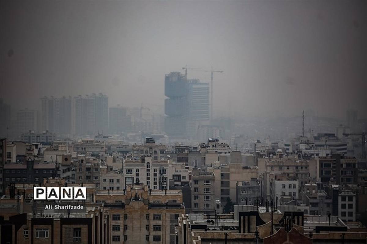 ۲۰ ایستگاه کیفیت هوای تهران در وضعیت قرمز