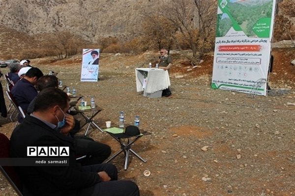 پویش بذرکاری برای احیا و توسعه جنگل‌های زاگرس کرمانشاه