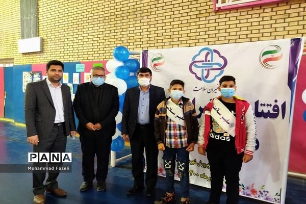 افتتاحیه سفیران سلامت دانش‌آموزی در حمیدیه