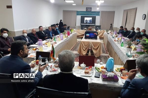 جلسه حل مشکلات اراضی مدارس درحال ساخت در رودهن