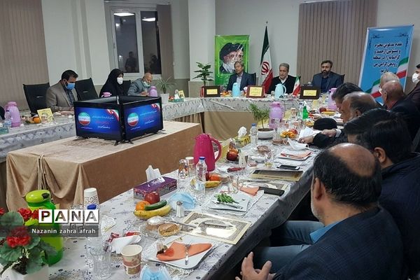 جلسه حل مشکلات اراضی مدارس درحال ساخت در رودهن