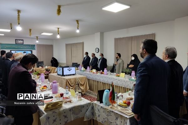 جلسه حل مشکلات اراضی مدارس درحال ساخت در رودهن