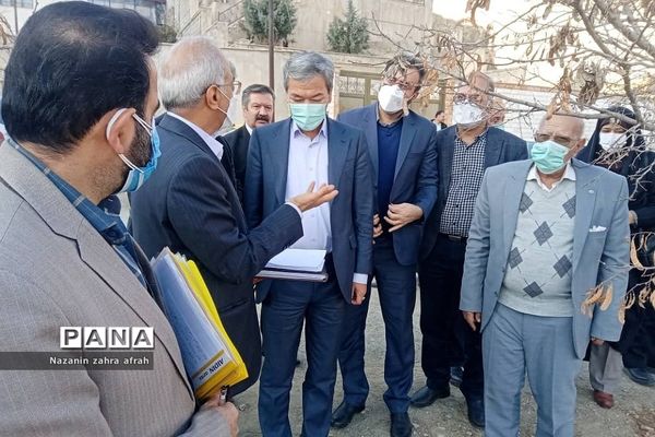 جلسه حل مشکلات اراضی مدارس درحال ساخت در رودهن