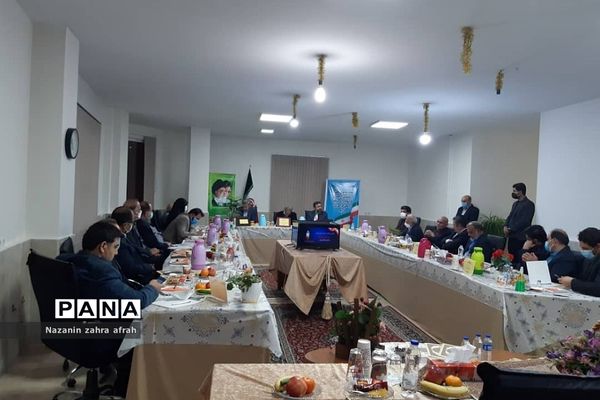 جلسه حل مشکلات اراضی مدارس درحال ساخت در رودهن