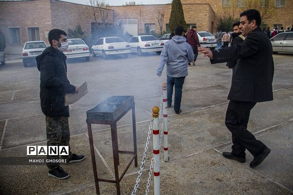 یادواره شهدا در دبیرستان شهدای فرهنگی پردیسان قم