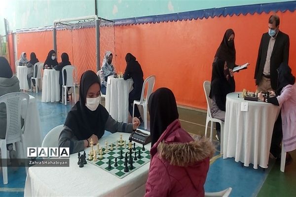 مسابقات شطرنج انتخابی استعدادهای برتر شطرنج دختران کاشمر
