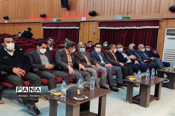 آیین تجلیل از مدافعان سلامت در شهرستان امیدیه
