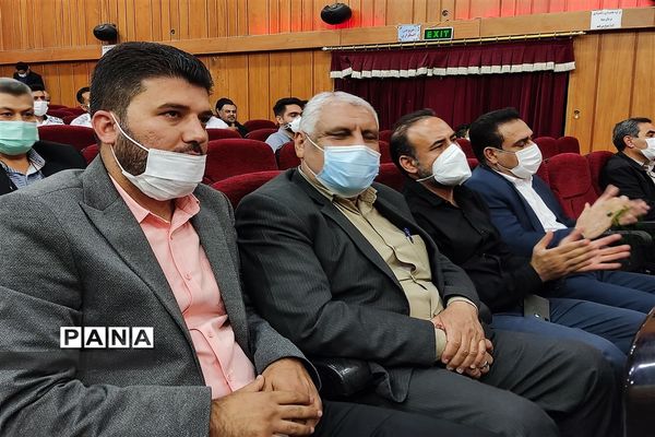 آیین تجلیل از مدافعان سلامت در شهرستان امیدیه