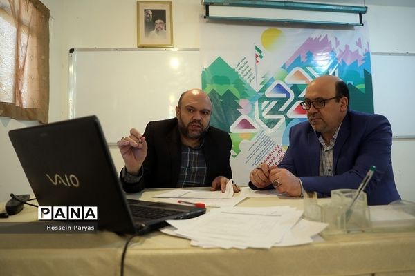 بازدید علی رمضانی از داوری جشنواره تجارب برتر اردویی و اردوگاهی کشور