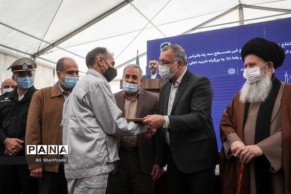 بهره‌برداری از پروژه  سه‌راه باقرشهر