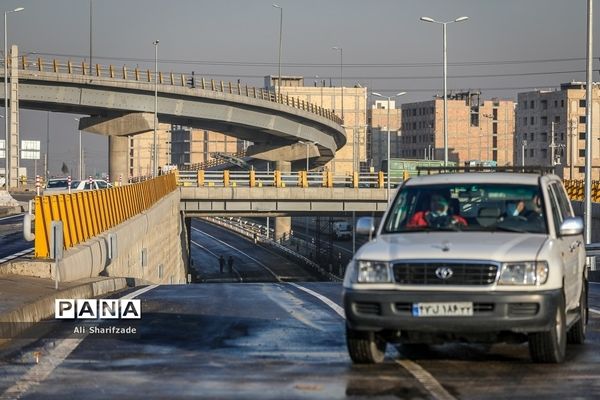 بهره‌برداری از پروژه  سه‌راه باقرشهر