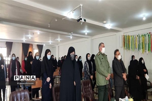مراسم یادواره شهدا و طرح لاله‌های روشن