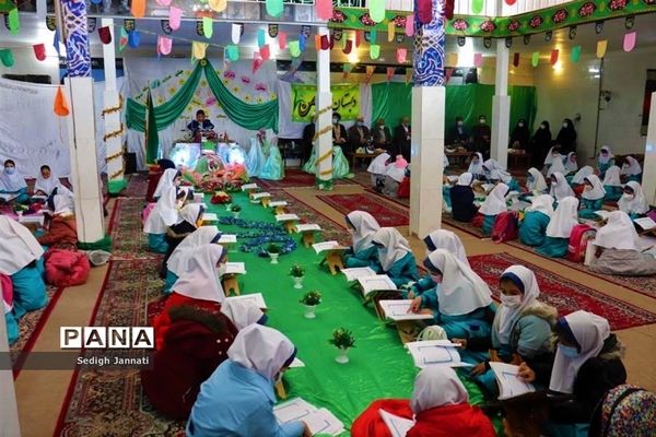مراسم جشن قرآن در مدارس آباده