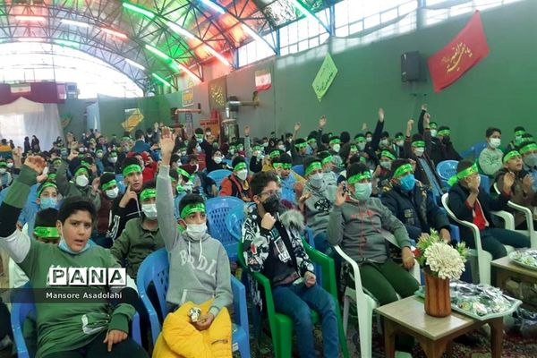 میثاق با حضرت مهدی ( عج الله ) در مدارس شهرستان آباده