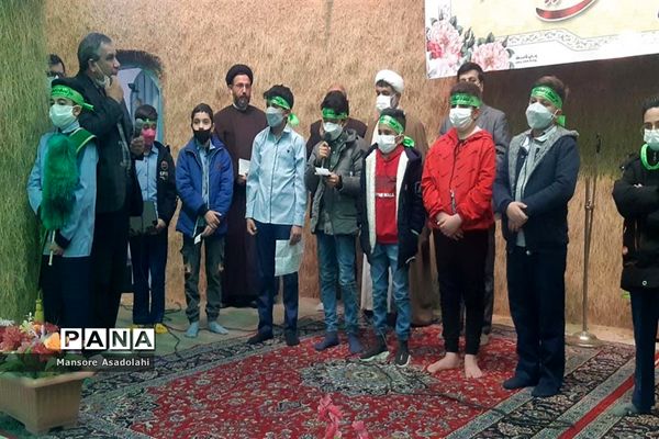 میثاق با حضرت مهدی ( عج الله ) در مدارس شهرستان آباده