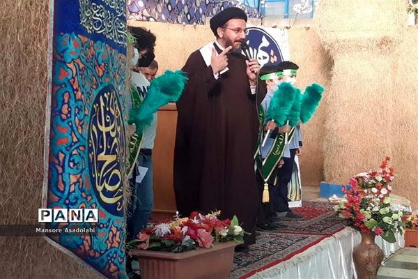 میثاق با حضرت مهدی ( عج الله ) در مدارس شهرستان آباده