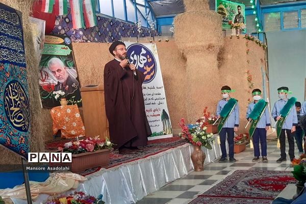 میثاق با حضرت مهدی ( عج الله ) در مدارس شهرستان آباده