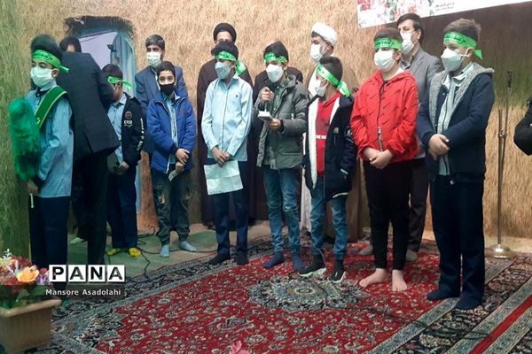 میثاق با حضرت مهدی ( عج الله ) در مدارس شهرستان آباده