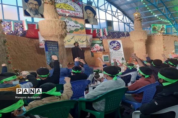میثاق با حضرت مهدی ( عج الله ) در مدارس شهرستان آباده
