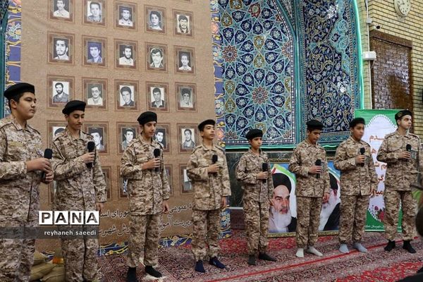 برگزاری یادواره شهدا در دماوند