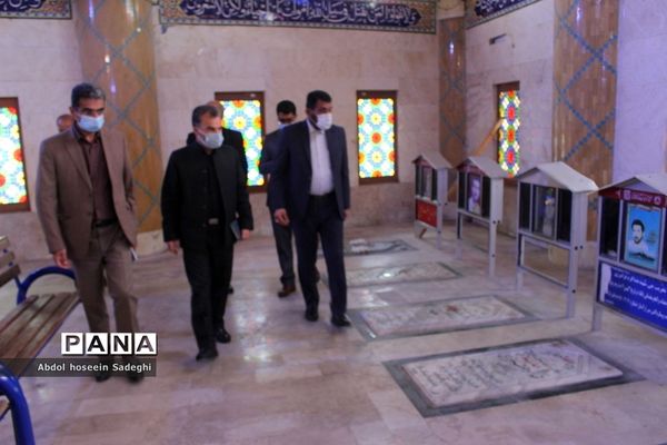 میثاق مسئولان نظام تعلیم و تربیت با شهدای گرانقدر در بوشهر